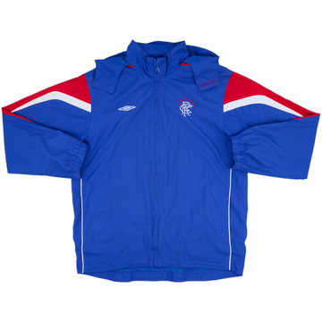 2006-07 Rangers Umbro Hooded Rain Jacket - 7/10 - (L)