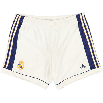 1998-00 Real Madrid Home Shorts - 8/10 - (M)
