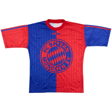1995-96 Bayern Munich adidas Training Shirt - 8/10 - (S)