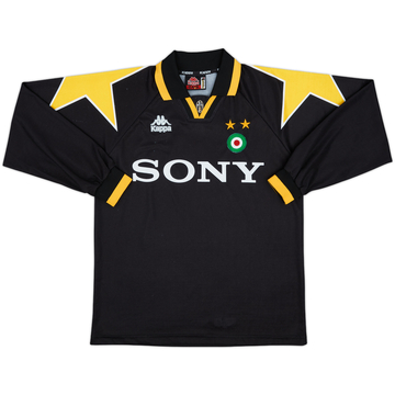 1995-96 Juventus Third L/S Shirt - 8/10 - (M)