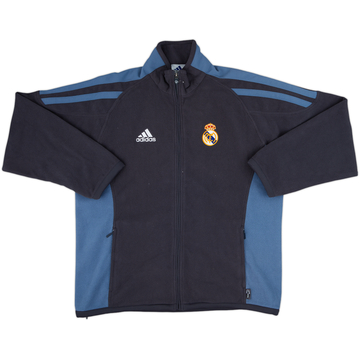 2001-02 Real Madrid adidas Fleece Jacket - 8/10 - (M/L)