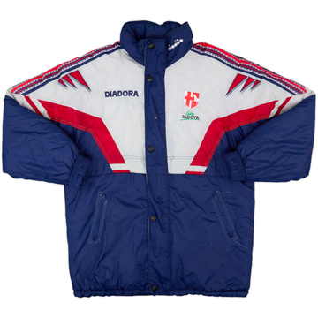 1996-97 Padova Diadora Padded Bench Coat - 7/10 - (M)