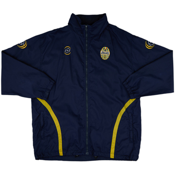 2001-02 Hellas Verona Lotto Hooded Rain Jacket - 9/10 - (XL)