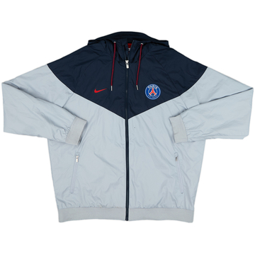 2017-18 Paris Saint-Germain Nike Hooded Rain Jacket - 6/10 - (XL)