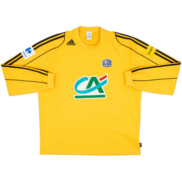 2010-11 Coupe de France Home L/S Shirt #14 - 8/10 - (XL)