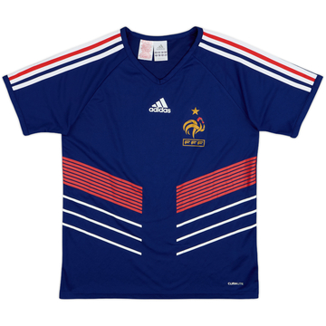 2009-10 Basic France Home Shirt - 9/10 - (XL.Boys)