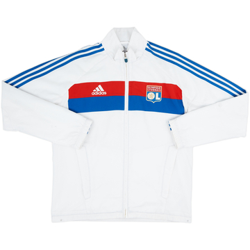 2011-12 Lyon adidas Track Jacket - 6/10 - (M/L)