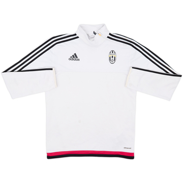 2015-16 Juventus adidas 1/4 Zip Drill Top - 5/10 - (S)