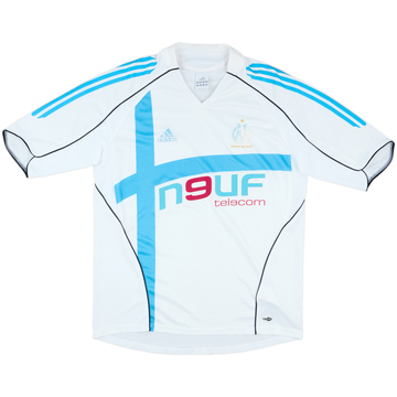2005-06 Olympique Marseille Home Shirt - 4/10 - (L)