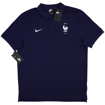 2020-21 France Nike Polo Shirt (L)