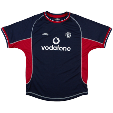 2000-01 Manchester United Third Shirt - 8/10 - (L.Boys)
