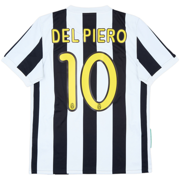 2009-10 Juventus Home Shirt Del Piero #10 - 7/10 - (S)