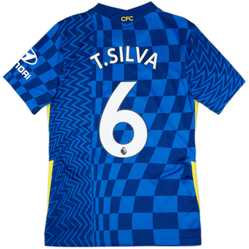 2021-22 Chelsea Home Shirt T.Silva #6 - 10/10 - (S)