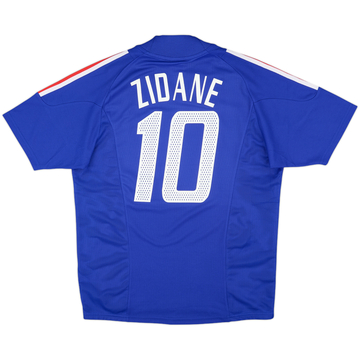 2002-04 France Home Shirt Zidane #10 - 10/10 - (M)