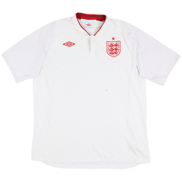 2012-13 England Home Shirt - 5/10 - (XL)