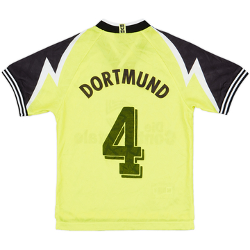 1995-96 Borussia Dortmund Home Shirt #4 - 7/10 - (S.Boys)