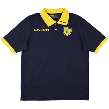 2016-17 Chievo Verona Givova Polo L/S Shirt - 8/10 - (L)