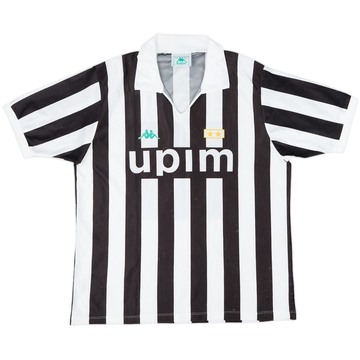 1991-92 Juventus Home Shirt - 8/10 - (L)