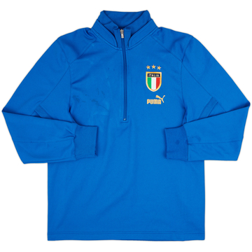 2003-04 Italy Puma 1/4 Zip Drill Top - 8/10 - (M)