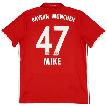 2016-17 Bayern Munich Home Shirt Mike #47 - 7/10 - (L)
