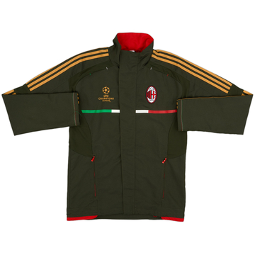2011-12 AC Milan CL adidas Track Jacket - 8/10 - (S)