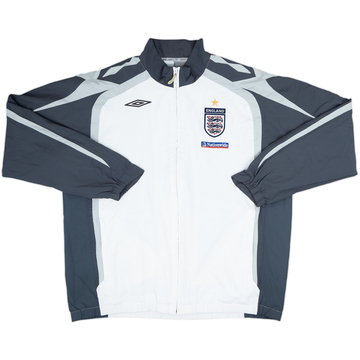2007-09 England Umbro Track Jacket - 8/10 - (XXL)