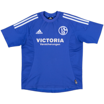 2002-04 Schalke Home Shirt - 8/10 - (Y)