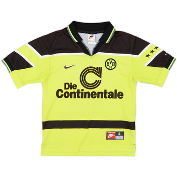 1997-98 Borussia Dortmund Home Shirt Champions League Sieger '97 - 8/10 - (S.Boys)