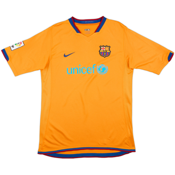 2006-08 Barcelona Away Shirt - 8/10 - (XL.Boys)