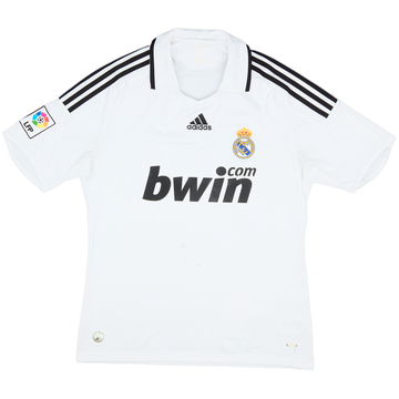 2008-09 Real Madrid Home Shirt - 5/10 - (M)