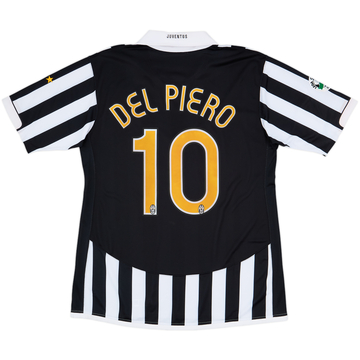 2006-07 Juventus Player Issue Home Shirt Del Piero #10 - 9/10 - (XL)
