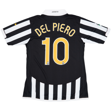 2006-07 Juventus Player Issue Home Shirt Del Piero #10 (L)