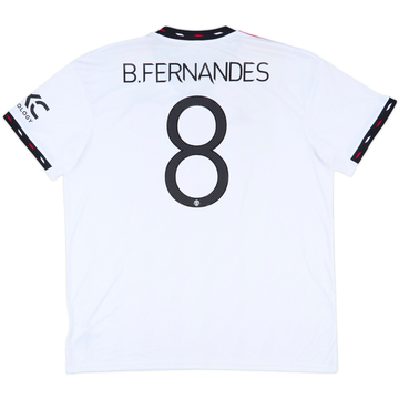 2022-23 Manchester United Away Shirt B.Fernandes #8 - 10/10 - (XXL)