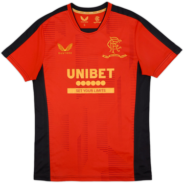 2021-22 Rangers Castore '150 Years Anniversary' Training Shirt - 9/10 - (S)