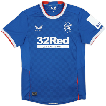 2022-23 Rangers Home Shirt - 8/10 - (S)
