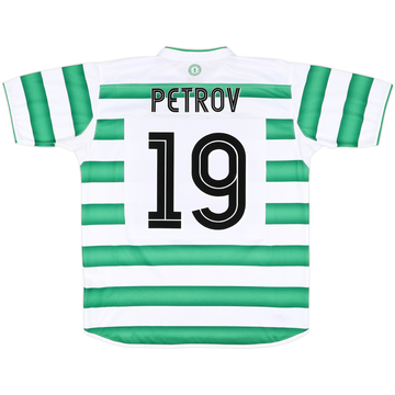 2003-04 Celtic Home Shirt Petrov #19 - 7/10 - (L)