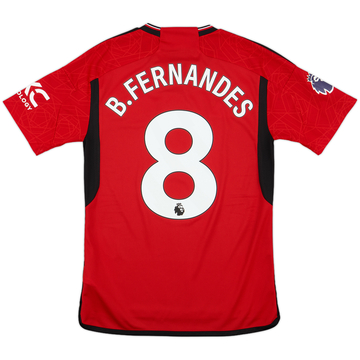 2023-24 Manchester United Home Shirt B.Fernandes #8 - 10/10 - (S)