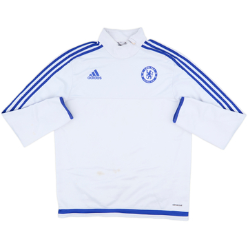 2015-16 Chelsea adidas 1/4 Zip Drill Top - 5/10 - (L)