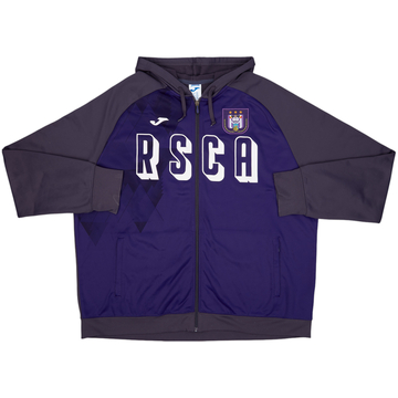 2019-20 Anderlecht Joma Hooded Track Jacket - 8/10 - (4XL)