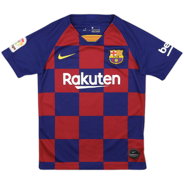 2019-20 Barcelona Home Shirt - 8/10 - (M.Boys)
