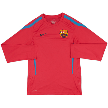 2010-11 Barcelona Nike Training L/S Shirt - 9/10 - (S)