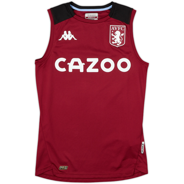 2021-22 Aston Villa Kappa Training Vest - 10/10 - (S)