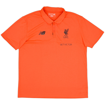 2018-19 Liverpool New Balance Polo Shirt - 8/10 - (XL)