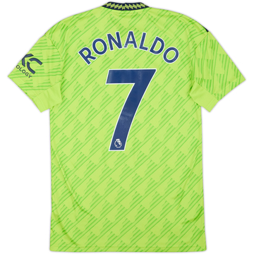 Camiseta de la tercera equipación del Manchester United 2022-23 Ronaldo #7 - 10/10 - (XS)