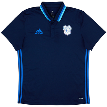 2015-16 Cardiff City adidas Polo Shirt - 10/10 - (L)