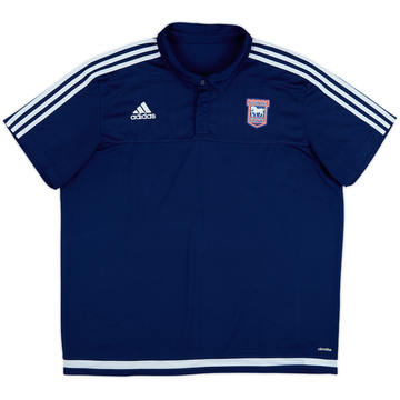2015-16 Ipswich adidas Polo Shirt - 8/10 - (XXL)