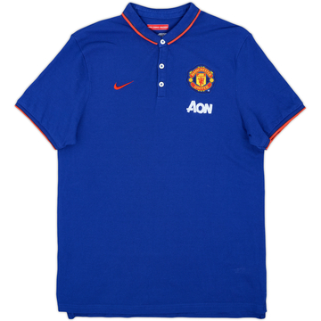 2014-15 Manchester United Nike Polo Shirt - 9/10 - (L)