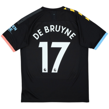 2019-20 Manchester City Away Shirt De Bruyne #17 - 8/10 - (M)