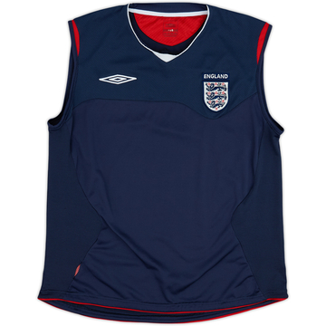 2006-07 England Umbro Training Vest - 8/10 - (L)