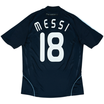 2007-09 Argentina Away Shirt Messi #18 - 8/10 - (L)